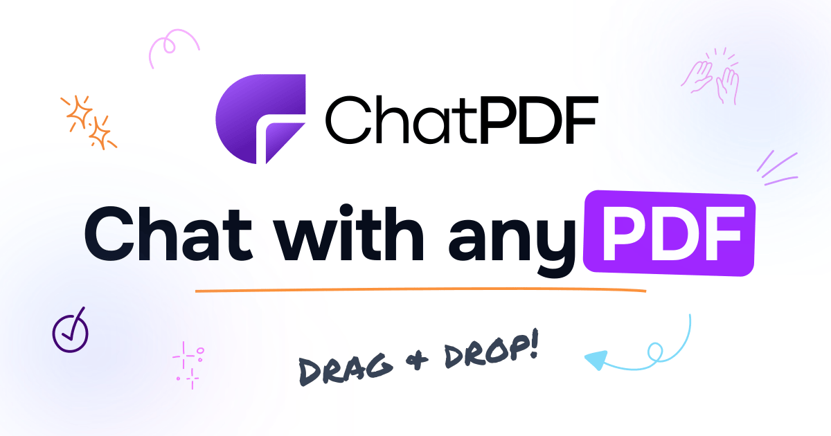 ChatPDF公式サービスビジュアル