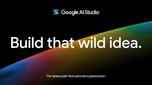 Google AI Studio公式サービスビジュアル